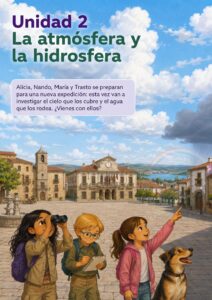 Portada de La atmósfera y la hidrosfera