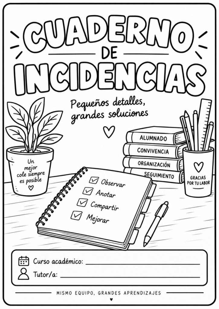 Cuaderno de incidencias